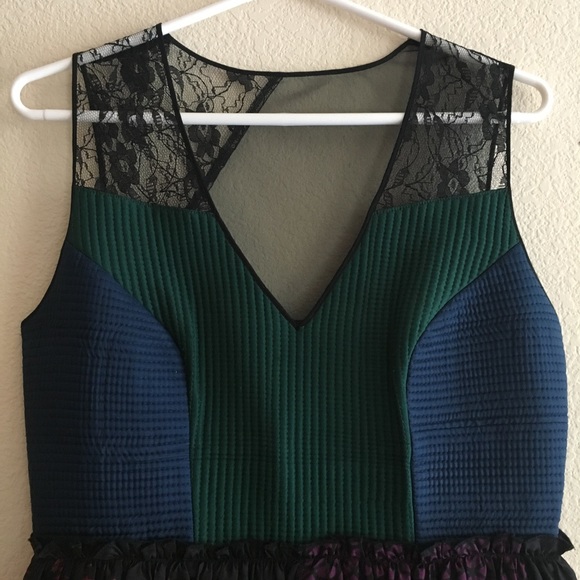 Anthropologie Niki Mahajan montage midi dress - Picture 4 of 8